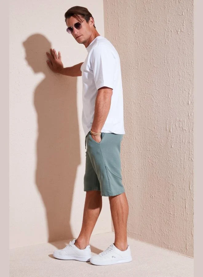 Buratti Buratti Waist-Tie Cotton Pocket Regular Fit Short Men's SHORT 5908041