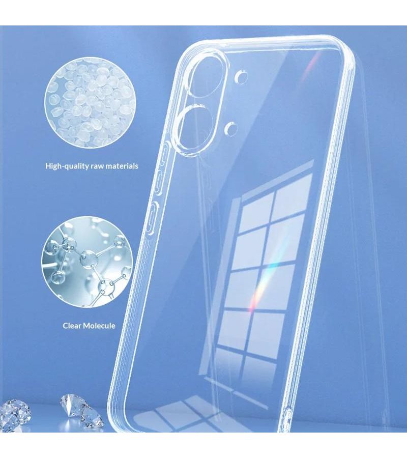 Transparent Slim Shockproof TPU Case For Poco X8 Pro Max - Image 3