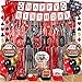 jenlion Casino Theme Party Decorations casino party decorations Las Vegas birthday Decorations Casino String Decorations Casino birthday Honeycomb Centerpieces casino night decorations for men - Image 2