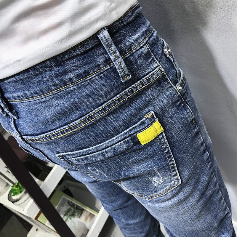 Unisex Classic Denim Jeans Loose Fit Daily Outdoor Wear - Image 5