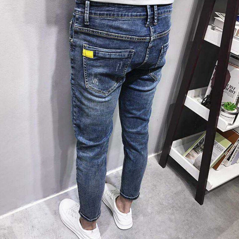 Unisex Classic Denim Jeans Loose Fit Daily Outdoor Wear - Image 3