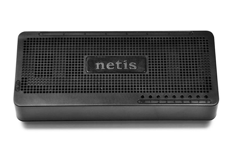 Netis 8 Port 10/100Mbps Fast Ethernet Switch | Desktop Ethernet Splitter, Hub, Plug and Play, Traffic Optimization Auto-Negotiation RJ45 Ports with Compact Design - Image 3