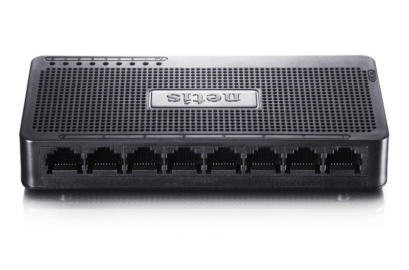 Netis 8 Port 10/100Mbps Fast Ethernet Switch | Desktop Ethernet Splitter, Hub, Plug and Play, Traffic Optimization Auto-Negotiation RJ45 Ports with Compact Design - Image 2