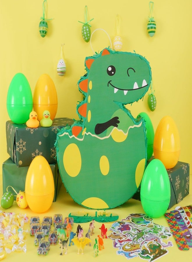 PATIO CHOICE 133 Pcs Dinosaur Piñata Set for Kids Birthday Party 15.7 Inch Large Piñatas Include Dinosaur Piñata Stick and Blindfold Dinosaur Party Favors for Party Carnivals Festivals Decorations - Image 5