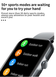 Generic Smart Watch  1.9" 300mAh Men Smart Watches Bluetooth Make/Answer Calls Fitness Modes and Sleep Modes Multi-app Message Reminder Multi Language  - Image 4