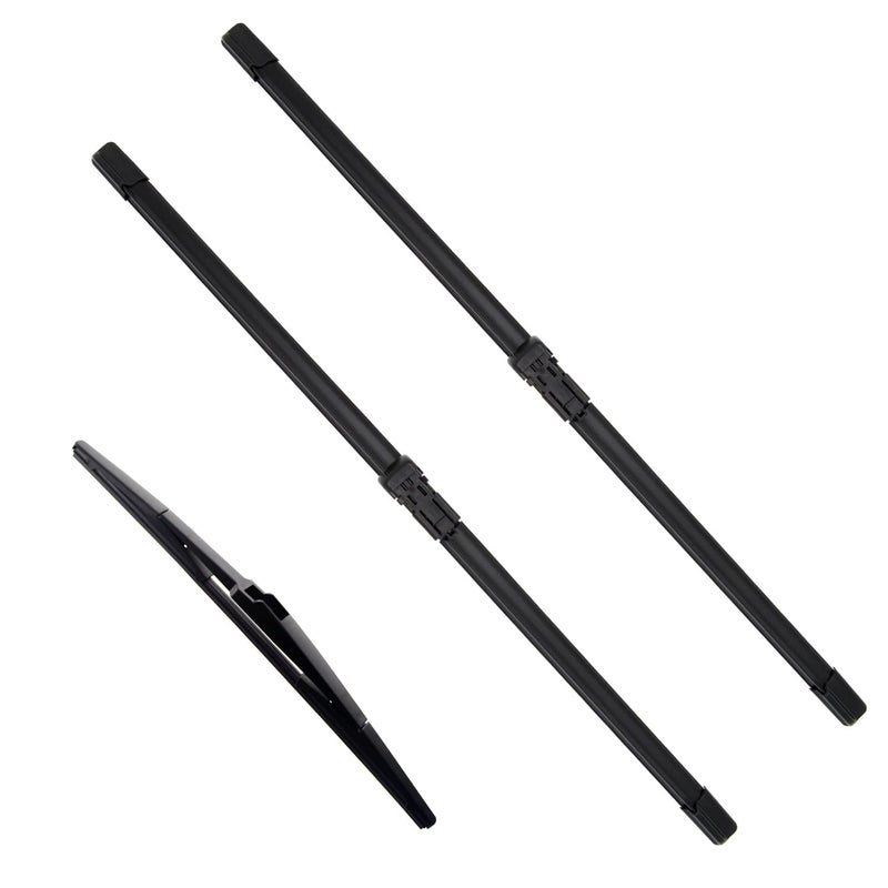 JustCar 3 wipers Replacement for Lexus NX200t NX300 NX300h 2015 2016 2017 2018 2019 2020 2021 Windshield Wiper Blades Original Equipment Replacement 261612 Set of 3 - Image 2