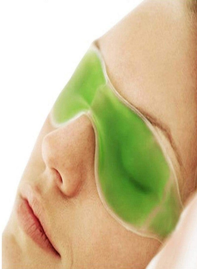 Generic Cool Gel Eye Mask | Eye Cooling Gel Pad | Relaxing Eye Mask | Eye Cooling Mask | Gel Eye Mask with Adjustable Strap | Eye Gel Pad with Stretchable Band | Aloevera Eye Gel Pad | - Image 4