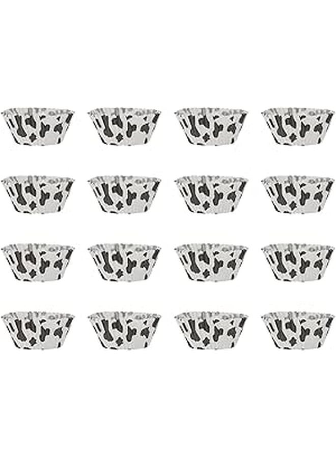 300 Pcs Oil Proof Paper Cake Trays And Fluted Cupcake Baking Cups Set Random Color - Image 1