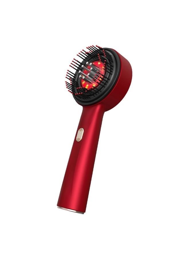 3 in 1 Hair Oil Applicator,Head Massager Scalp,Scalp Massager Hair Growth,Electric Scalp Massager Brush,Ipx7 Waterproof,Hair Scrubber Scalp Massage Tool for Home and Travel Use,Gift,Red - Image 1