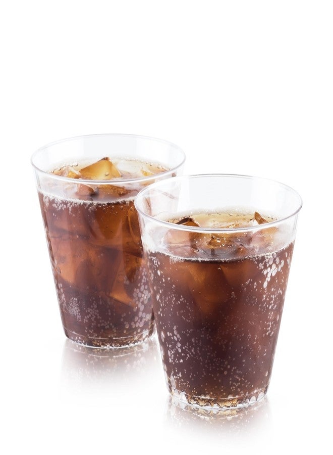 True Party 5 oz Plastic Tumblers - Clear Disposable Cups for Cocktails, Wine, Tastings, and Events - 5 oz, Set of 40 - Image 1