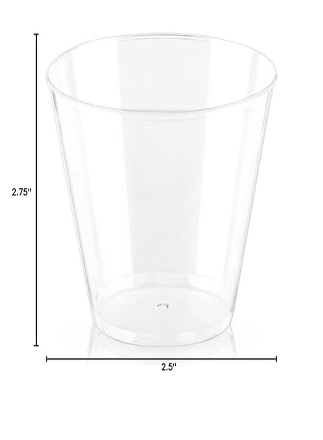 True Party 5 oz Plastic Tumblers - Clear Disposable Cups for Cocktails, Wine, Tastings, and Events - 5 oz, Set of 40 - Image 4