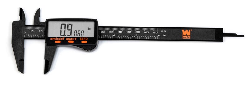WEN 10761 Electronic 6.1-Inch Digital Caliper with LCD Readout and Storage Case - Image 2