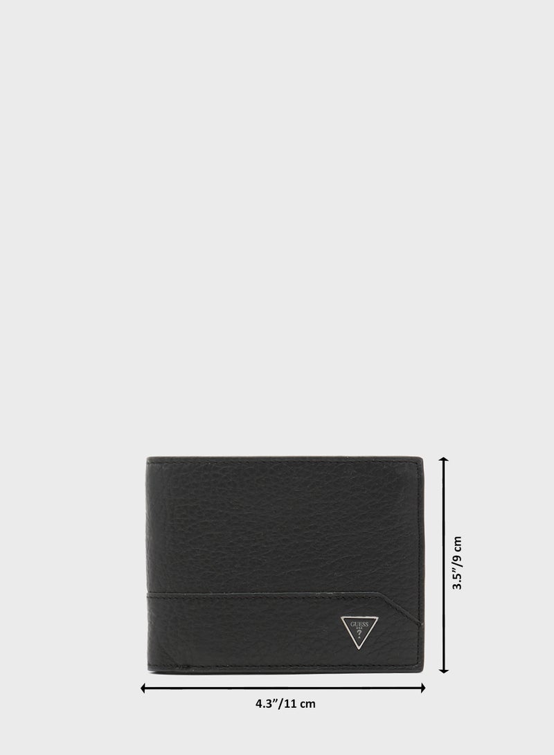 محفظة برشلونة الكاجوال ثنائية الطي