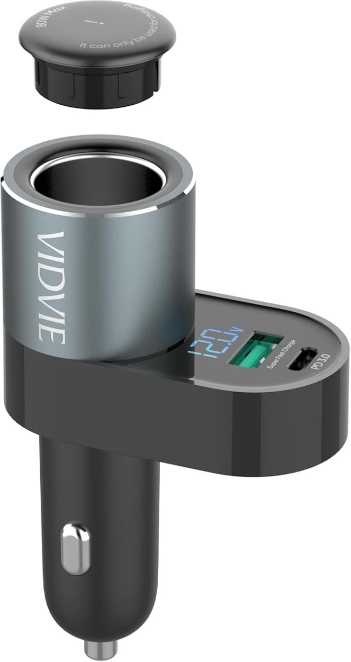 شاحن سيارة سريع USB وType-C من Next Store - طراز CC523C بقوة 25 واط - يدعم الشحن المزدوج PD3.0 وQC3.0 - شحن ذكي متوافق مع جميع الأجهزة