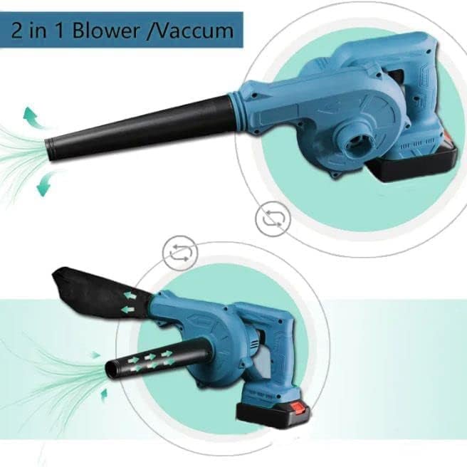 XENGVA Handheld Electric Portable Air Blower,Multipurpose Air Blower,Lightweight,Multifunctional Blower Gardening Works Computer Car Cleaning Corner Home Blower Machine Highly Useful for Clearing Dust (1) - Image 3