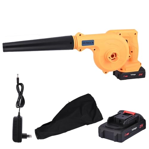XENGVA Handheld Electric Portable Air Blower,Multipurpose Air Blower,Lightweight,Multifunctional Blower Gardening Works Computer Car Cleaning Corner Home Blower Machine Highly Useful for Clearing Dust (1) - Image 1