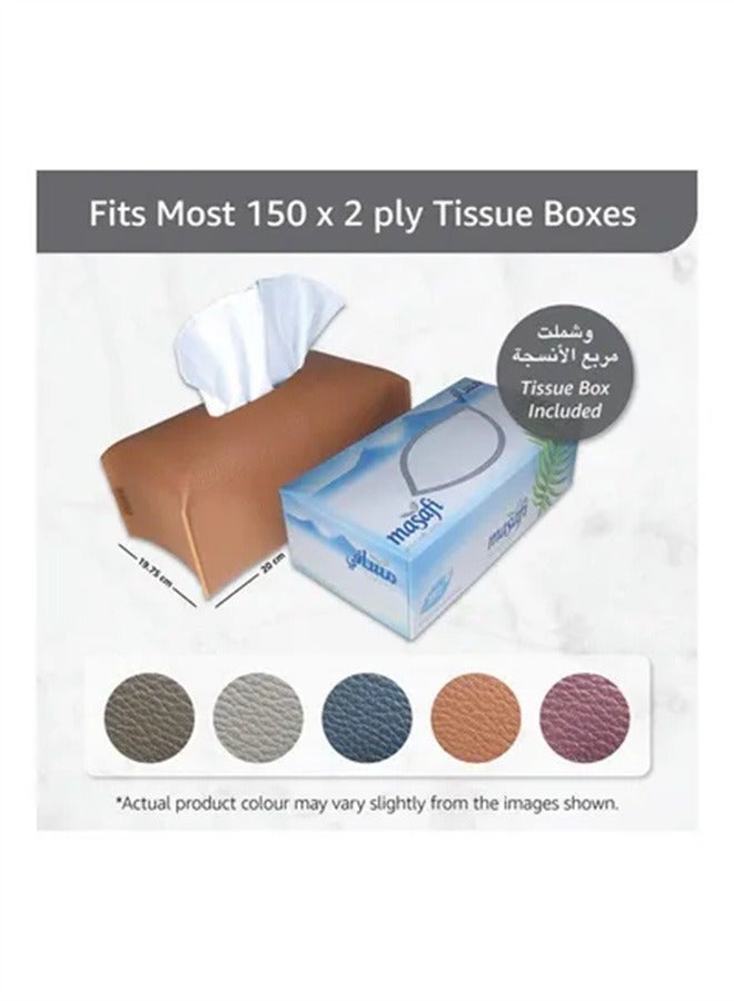 لي آرت حامل غطاء علبة المناديل الورقية حديد 23.5 x 12 x 11سم - Image 5