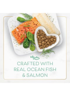 Fancy Feast Purina Fancy Feast Dry Cat Food With Ocean Fish and Salmon - (Pack of 4) 16 oz. Bags  - Image 4