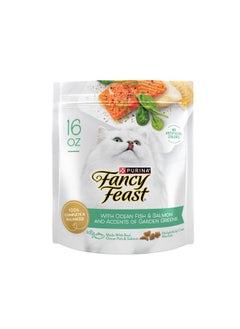Fancy Feast Purina Fancy Feast Dry Cat Food With Ocean Fish and Salmon - (Pack of 4) 16 oz. Bags  - Image 1