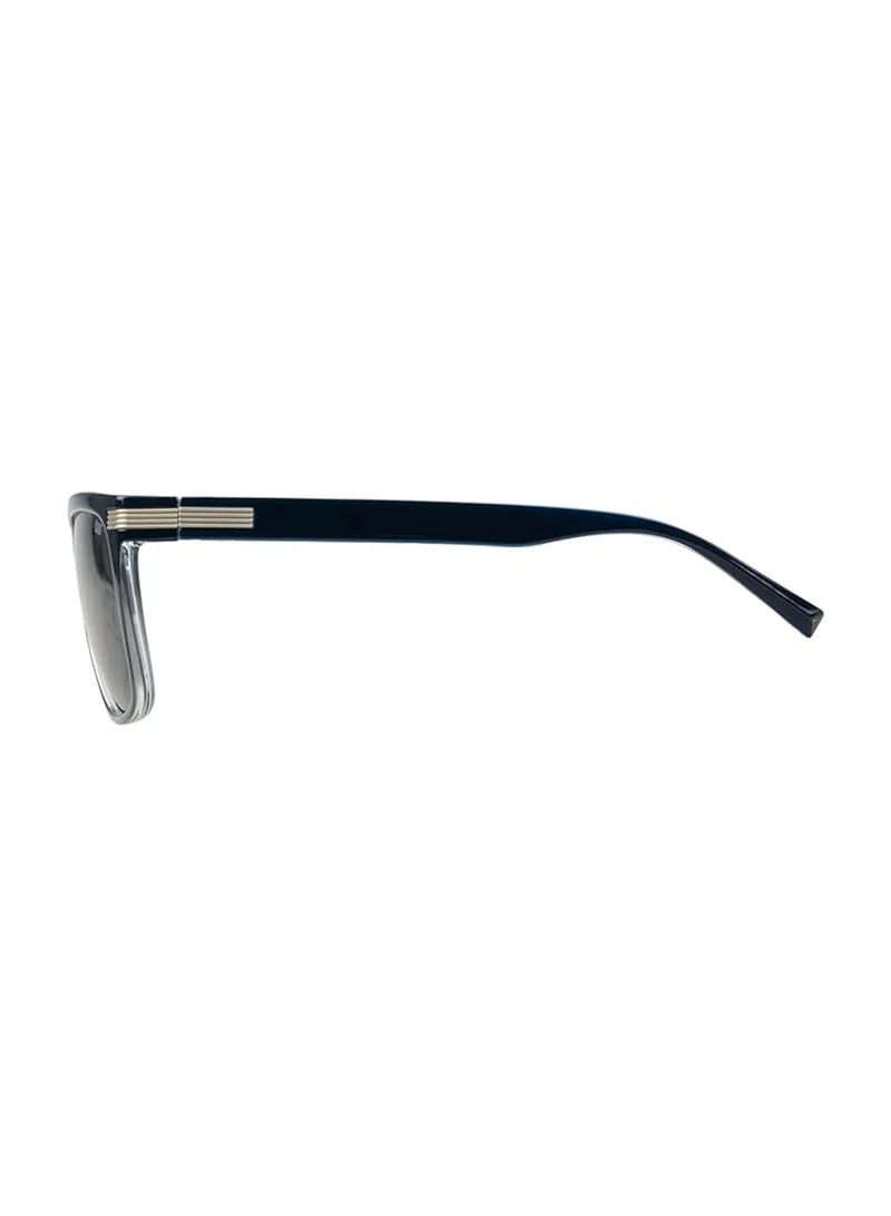 CAT Precision 8517 Men Polarized Rectangular Sunglasses Blue 57 mm