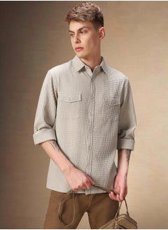 Dennis Lingo Beige Shirt For Men For Men  - Image 1