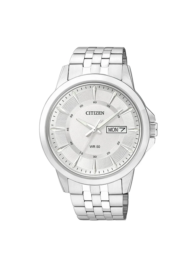 سيتيزن Men's Analog Round Shape Stainless Steel Wrist Watch BF2011-51A - 41 Mm
