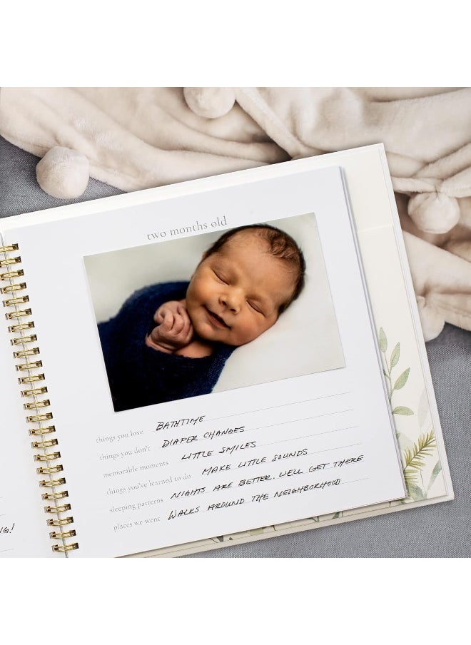 ZICOTO ZICOTO Keepsake Baby Memory Book for Boys & Girls – Timeless First 5 Year Baby Book Photo Album – Gender Neutral Baby Book And Journal - A Milestone Book to Record Every Event from Birth to Age 5  - Image 4