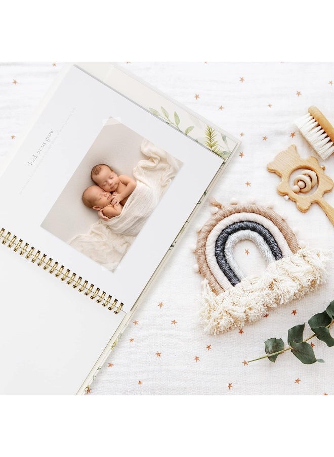 ZICOTO ZICOTO Keepsake Baby Memory Book for Boys & Girls – Timeless First 5 Year Baby Book Photo Album – Gender Neutral Baby Book And Journal - A Milestone Book to Record Every Event from Birth to Age 5  - Image 3