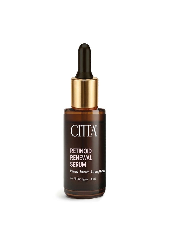 CITTA Retinoid Renewal Serum 30ml | Gentle Retinoid with Squalane & Niacinamide | Texture Improvement | Sensitive Skin Safe - Image 1