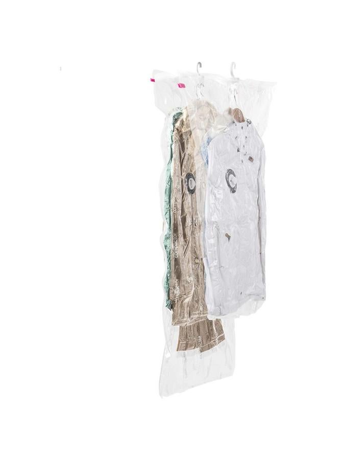 COMPACTOR 2-Piece Durable Airtight SpSaving Hanging Vacuum Storage Bag Set Clear - Image 3