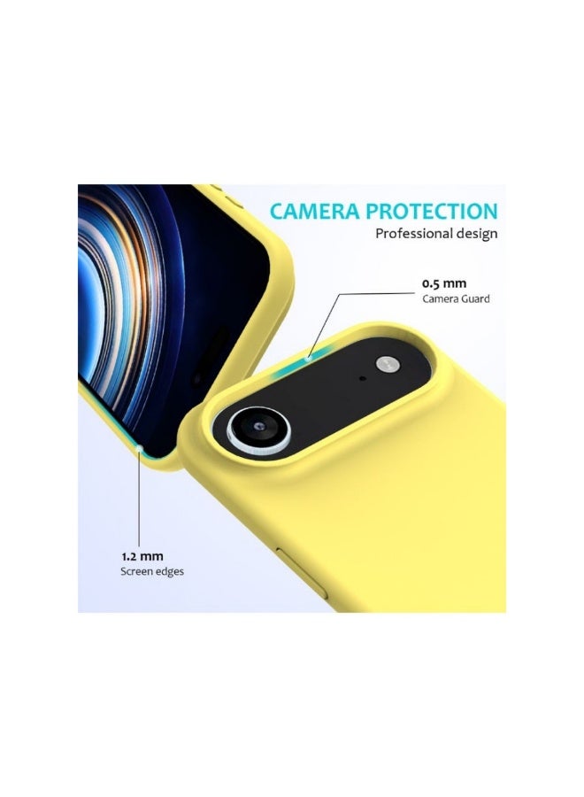 ACLIX iPhone 17 Air Cover Jelly Silicone Slim Cover for iPhone 17 Air with Inside Microfiber Lining Shockproof Protective Phone Case for iPhone 17 Air 6.6 inch - Image 2
