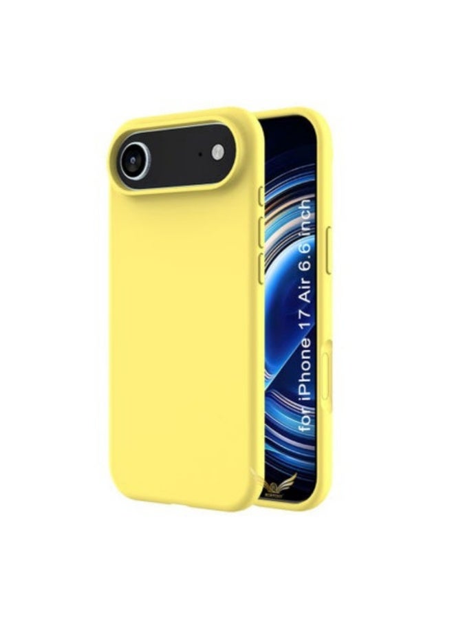 ACLIX iPhone 17 Air Cover Jelly Silicone Slim Cover for iPhone 17 Air with Inside Microfiber Lining Shockproof Protective Phone Case for iPhone 17 Air 6.6 inch - Image 1