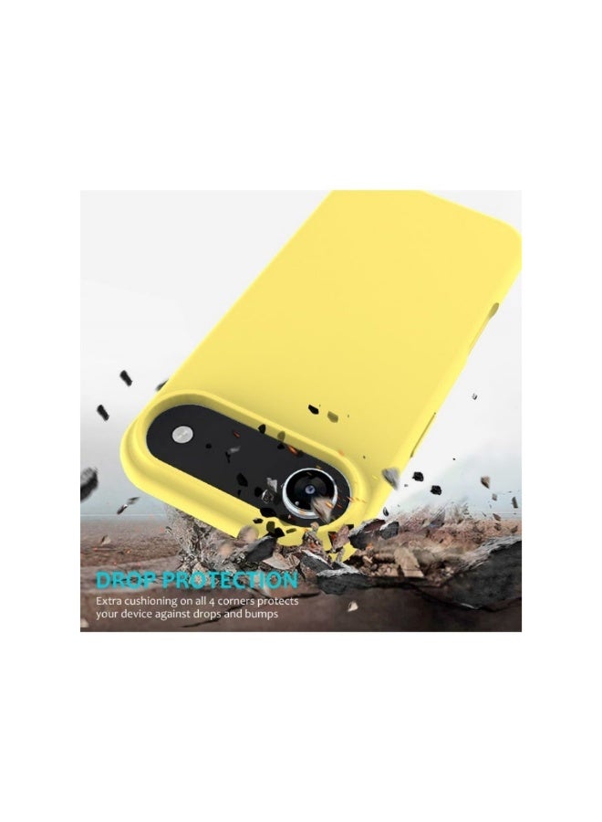 ACLIX iPhone 17 Air Cover Jelly Silicone Slim Cover for iPhone 17 Air with Inside Microfiber Lining Shockproof Protective Phone Case for iPhone 17 Air 6.6 inch - Image 3