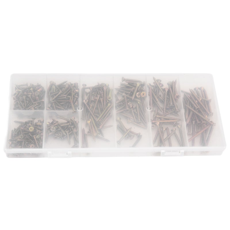 Self Tapping Screws M3 M3.5 M4 Stainless Steel Galvanized Material - Cross Groove Design Compartmental Storage Box for Home Building Office Drywall - Image 5