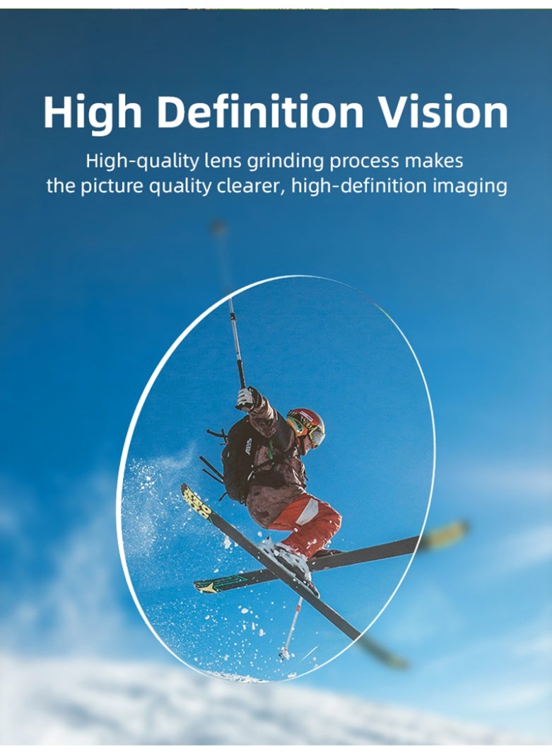 BRDRC Wide-Angle Lens for DJI OSMO POCKET 3, Optical Glass, Magnetic Mount, 5.7g Lightweight Aluminum Frame, External Expansion Filter Accessory for Broader Field of View – Portable & Easy to Install - Image 3