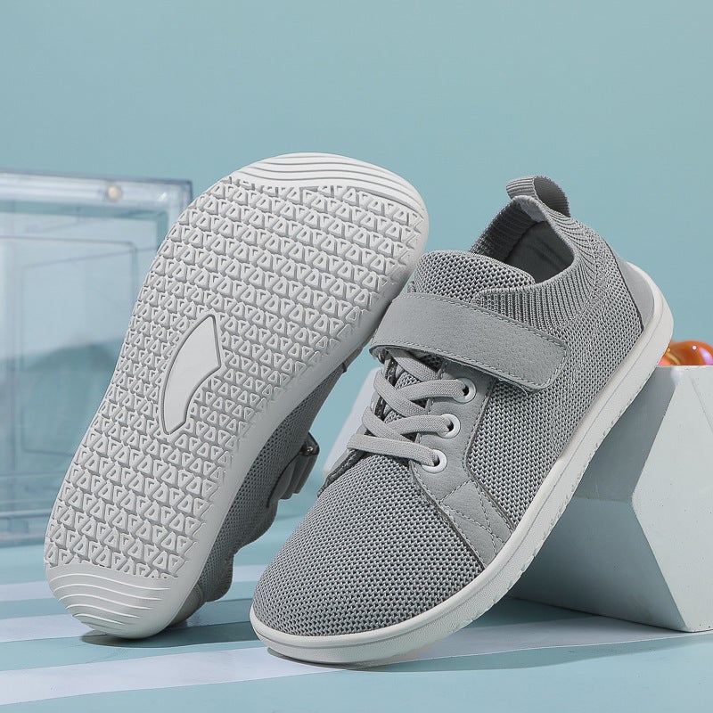 Autumn New Children'S Wide-Head Barefoot Soft-Soled Casual Shoes Non-Slip Breathable Walking Shoes Outdoor Hiking Shoes For Men And Women - Image 1