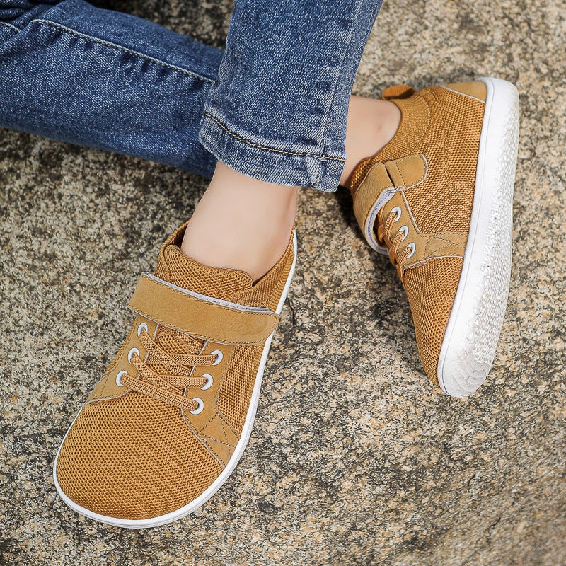 Autumn New Children'S Wide-Head Barefoot Soft-Soled Casual Shoes Non-Slip Breathable Walking Shoes Outdoor Hiking Shoes For Men And Women - Image 2