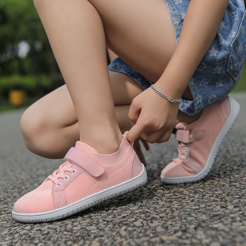 Autumn New Children'S Wide-Head Barefoot Soft-Soled Casual Shoes Non-Slip Breathable Walking Shoes Outdoor Hiking Shoes For Men And Women - Image 4