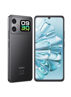 A20 Smart Phone 6.745" HD+ Front/1.83" Rear Screen 90Hz Android 14 5100mAh Battery 4GB RAM 128GB ROM/1TB Octa Core 48MP Main Camera 4G Dual SIM Face ID/GPS-Black