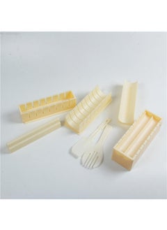 Y&D 10-Piece Sushi Maker DIY With Utensils Set Beige  - Image 2