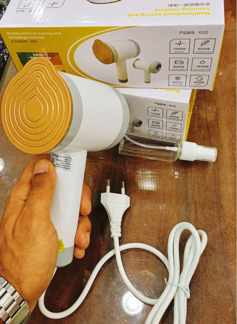 مكواة الرحلات 2×1 – مكواة بخارية ولمّامة وبر كهربائية بحجم عملي - Image 1