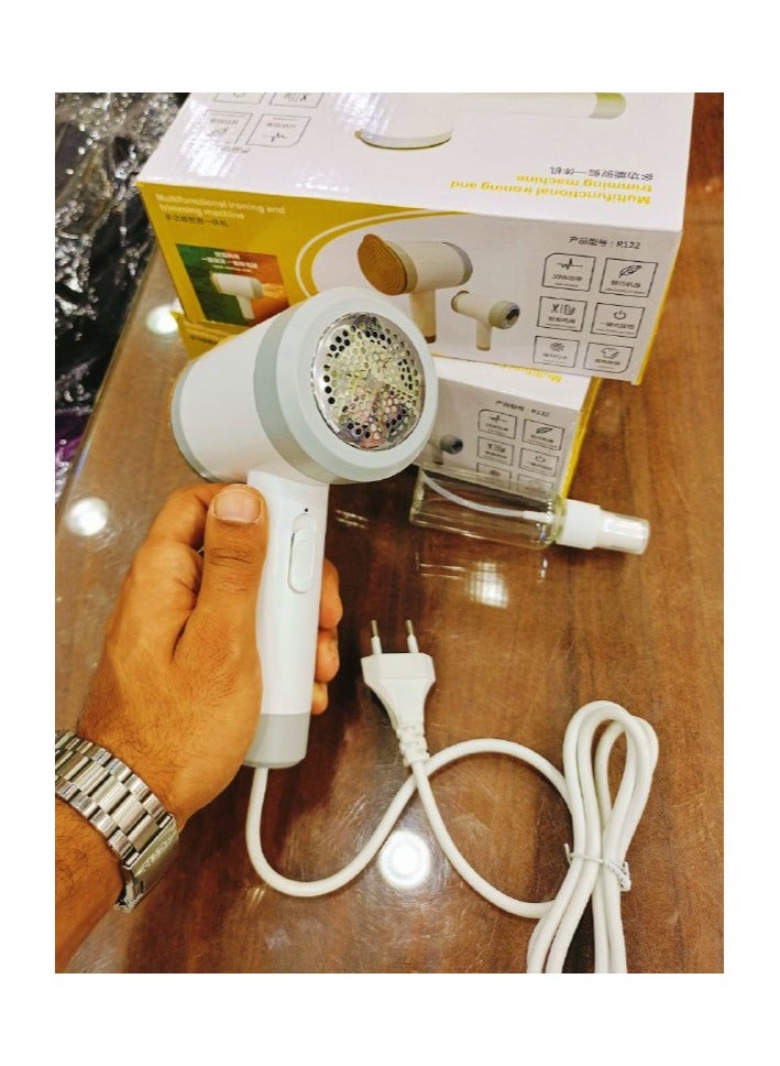 مكواة الرحلات 2×1 – مكواة بخارية ولمّامة وبر كهربائية بحجم عملي - Image 2