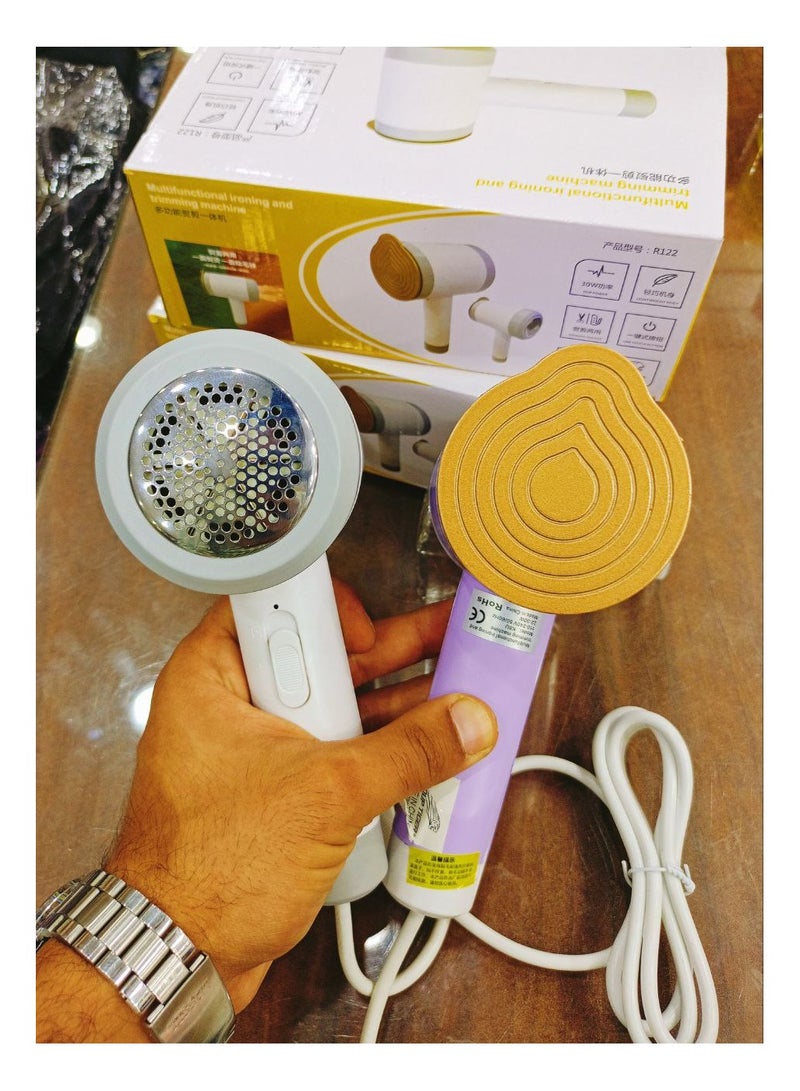 مكواة الرحلات 2×1 – مكواة بخارية ولمّامة وبر كهربائية بحجم عملي - Image 3