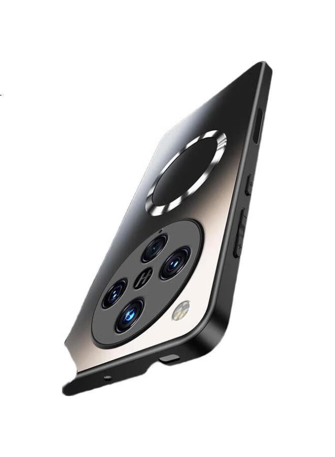 Neyaa Phone Case For Oppo Find X8 Pro, Findx8 Pro Protective Cover, Magnetic Charging, Ultra-thin Frosted Full Protection, Shockproof, For Men And Women, Graphite Black - Image 2