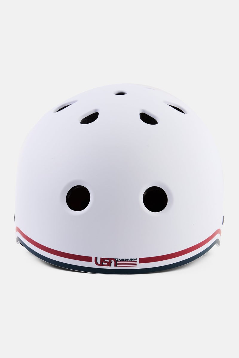Pro-Tec Classic Skateboard Helmet, White  - Image 1
