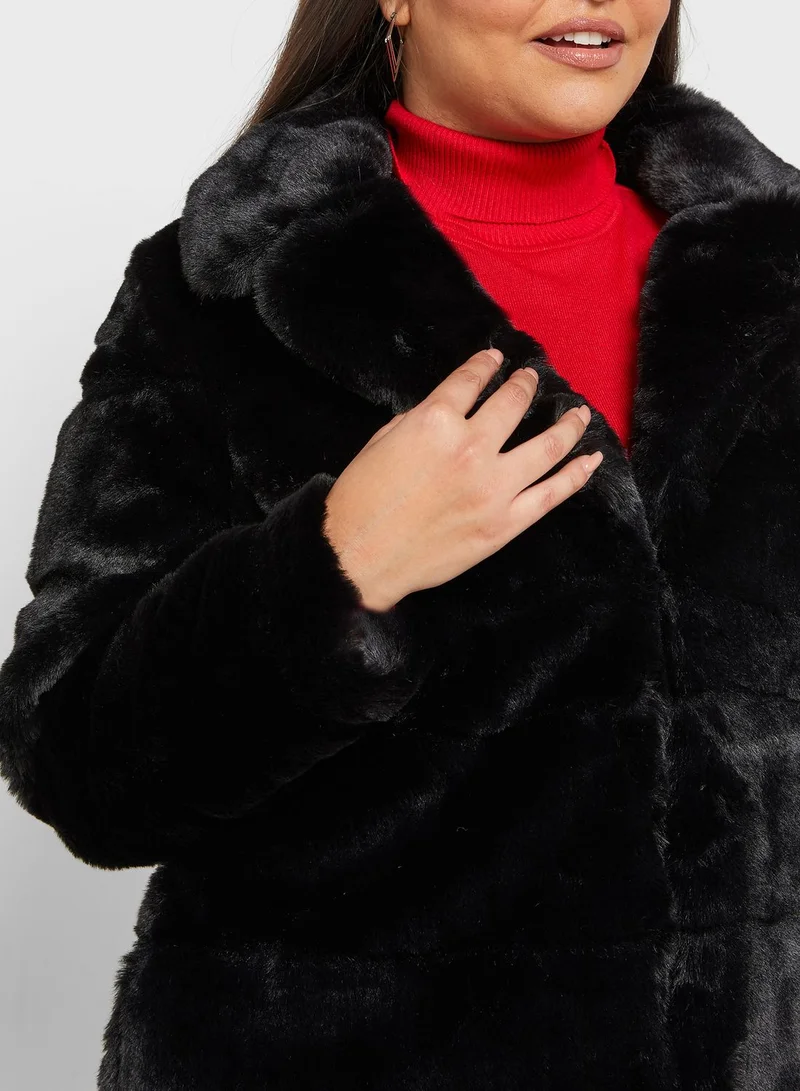 Simply Be Faux Fur Coat
