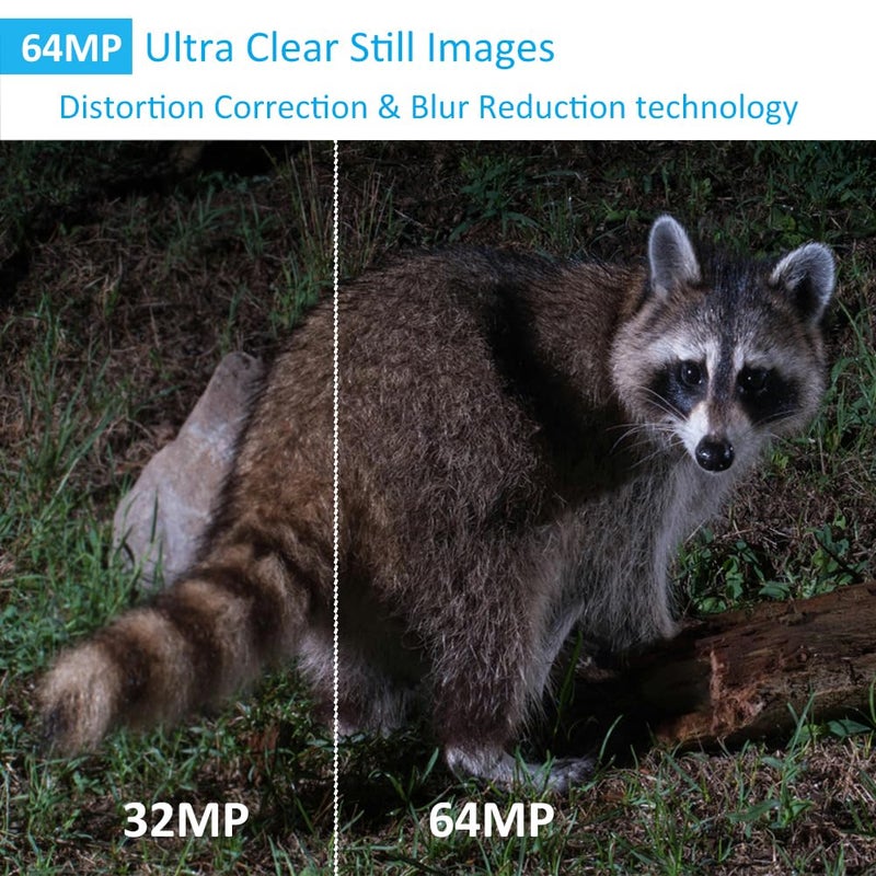 GardePro A50 Trail Camera (Non-Cellular, Non-WiFi), True 4K Video, 0.1s Trigger, 100ft No-Glow Night Vision, Motion Activated Wildlife Camera - Image 3