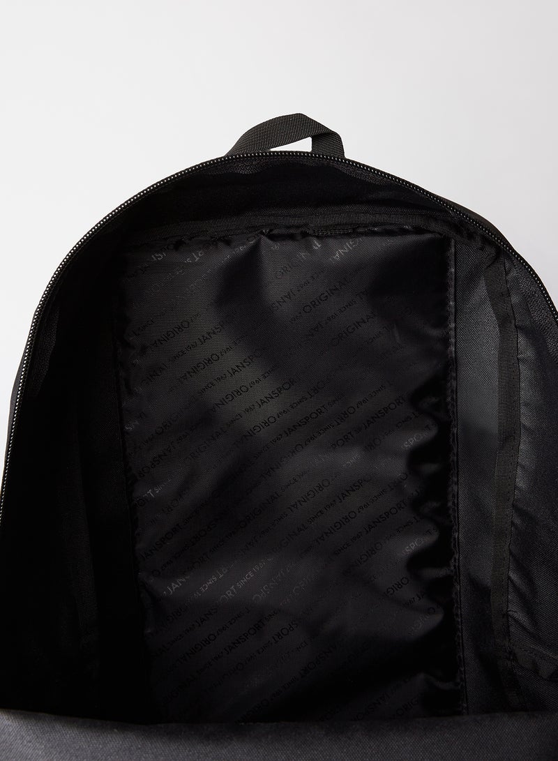 JANSPORT Cross Town Solid Backpack  Black - Image 4
