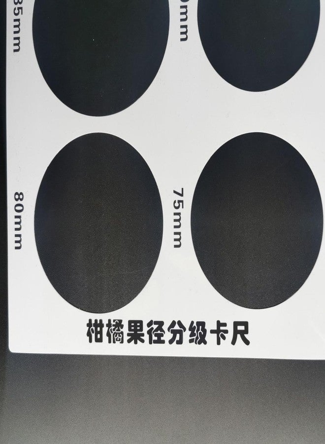 ATORSE Fruit Measurement Rings Fruit Measuring Ruler for Farms Fruit Stores Markets - Image 4