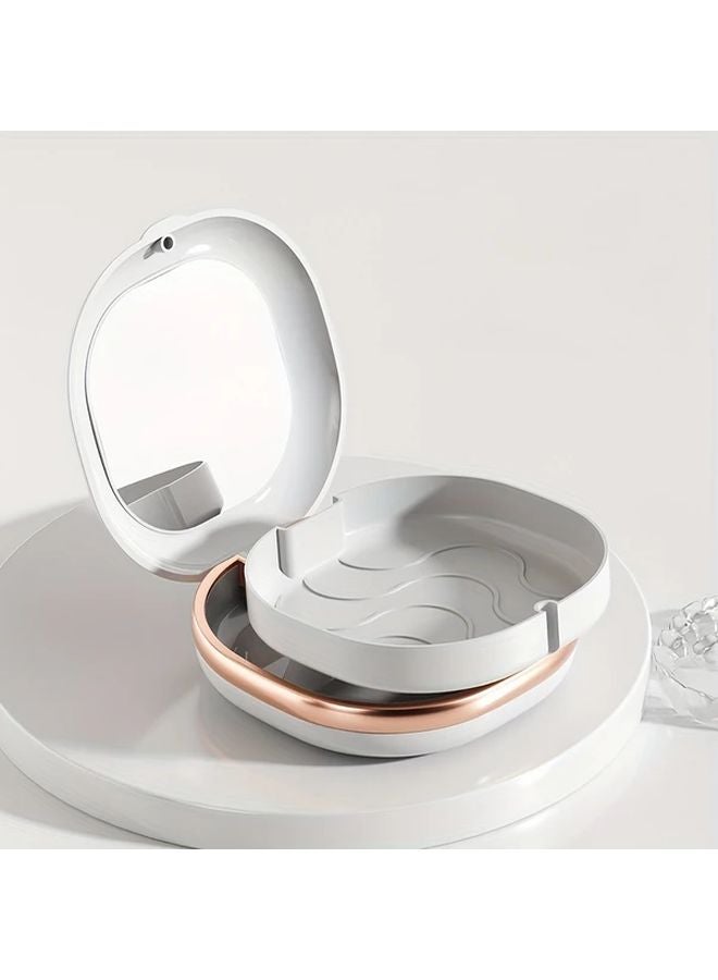 Blue Hello Kitty Braces Retainer Case Portable Moisture Resistant Dental Storage - Image 4